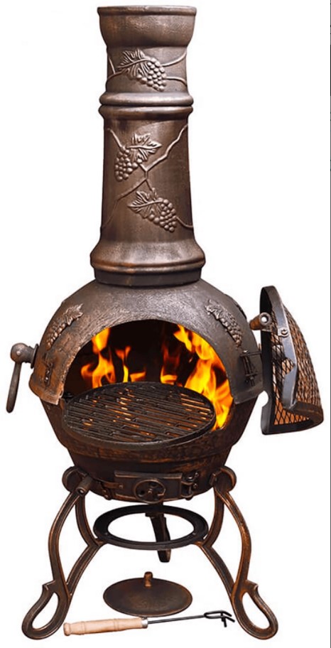 The Toledo Grape chiminea